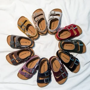 Fashion Summer Kids Outdoor Shoes Soft Sole Beach Holiday Sandals for Baby Boy Girl