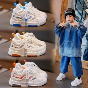 Fashion Summer Spring Autumn Children Sneakers School Shoes Casual Board Shoes for Kids