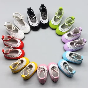 Fashion Toy Shoes for 1/6 Bjd Doll 5cm Canvas Doll Shoes