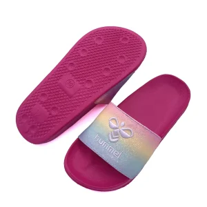 Fashion Trend High Quality Classic Mold Children’s Slippers Slides Sandals Kids Slides Slippers With Glitter Upper