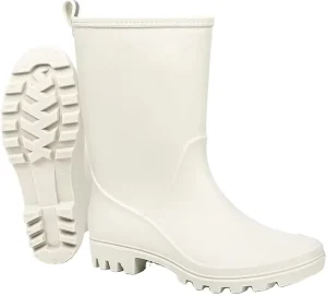 Fashion Trend Ladies PVC Rain Boots Waterproof Light Weight With Comfortable Insole Women Footwear Shoes