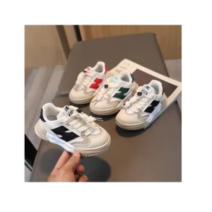 Fashion Trend Soft Kids Footwear Boys Designer Walking Casual Shoes for Children Latest Sport Style Girl Sneakers