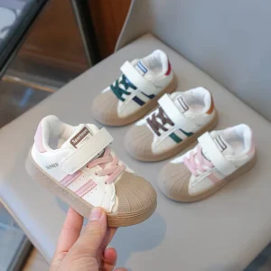 Fashion Walking Styles Girls Cute Footwear Children Casual Toddler Baby White Sneakers School Shoes
