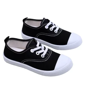 Fashionable All Match Canvas Shoes for Boys New Style Casual Biscuit Sole for 1 6 Years Old for Middle Large Children