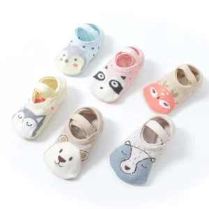 Fast Dispatch Fashion Anti Silp Cotton Baby Children Socks Floor Baby Cartoon Cute Slippers Socks for Kid 1-5 Years
