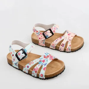 Floral Kids Sandal Summer Outdoor Beach Children’s Shoes Open Toe Anti-Slip Girls Slippers