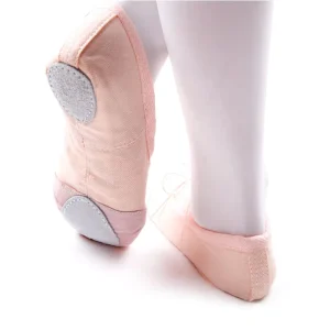 Foldable Leather Head Ballerina Dance Shoes Ballet Flats Shoes for Kids Girl Youth