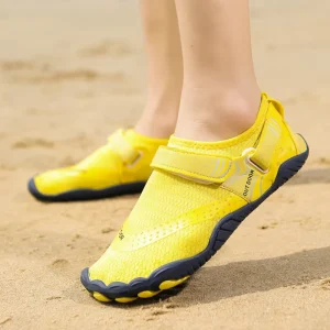 Foldable Travel Aqua Water Shoes for Couples and Parent Child Use