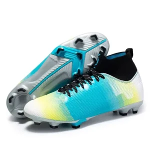 Football Boots Training Special Men’s Broken Nails Long Nails Soccer Shoes High Collar Boot Football Soccer Outdoor Shoes