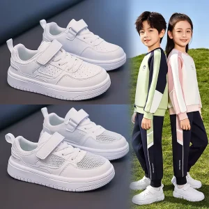 Formal Tennis Shoes Soccer Sneakers Children White Colors Kid Sports for School Water Shoes Boys and Girls