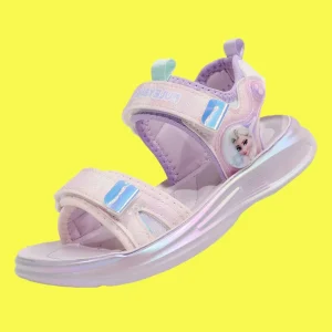 G.DUCK COOL Kid Outdoor Comfortable Durable Anti Slip New Cartoon Open Toe PU Girls Sandals Children Summer Beach Shoes