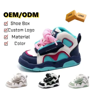 G.DUCK COOL Spring Autumn Mid Top Boys Girls Cute Sneakers Fashion Children Daily Life Walking Children Casual Shoes