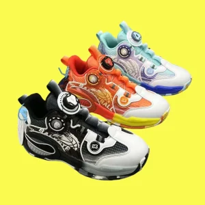 G.DUCK Custom Kids Basketball Style Shoes Kids Casual Basketball Sneakers Children Anti-slip Outdoor Sports Shoes