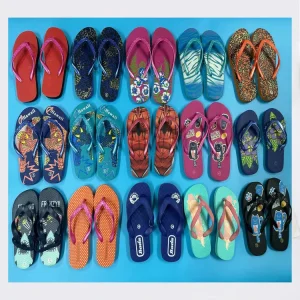 GLL044 Model Toddler or Little Kid Outdoor Home Sandals Slippers Mix Prints Style House Summer Season 0.38 Dollars