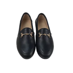 Genuine Black Leather Boy Kids Shoes Slip On Kids Loafers for Teenagers Boys