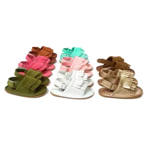 Genuine Leather Baby Shoes Infants Baby First Walker Soft Sole Sandals Leather Shoes