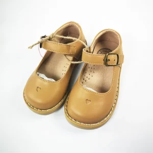 Genuine Leather School Uniform Princess Mary Jane Flat Dress Kids Girl Shoes