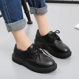 Genuine Leather Zero Drop Designers Minimalist Barefoot Toddler Boys Girls Dress Casual Baby Children Kids Shoes