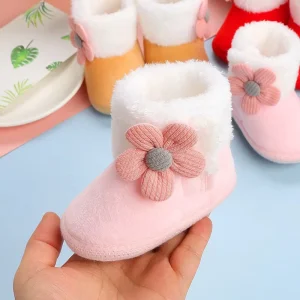 Girl and Boy Baby Toddler Shoes Infants and Kids Spring and Autumn Winter Soft Bottom Indoor Children’s Shoes