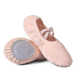 Girls Ballet Practice Shoes Soft Soled Cotton Kids Dance Shoes for Children