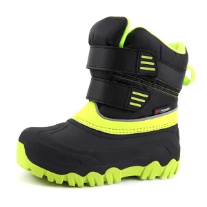Girls Boys Unisex Snow Boots Slip-Resistant Waterpoof Winter Fashion Shoes