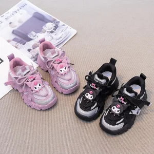 Girls Children’s Sneakers New Autumn Mesh Breathable Lightweight Soft Bottom Torre Shoes