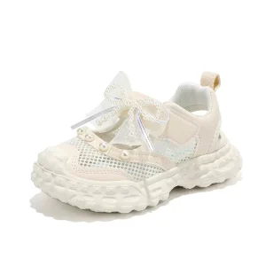 Girls’ Closed Toe Sandals Children’s Sports Shoes Hook Loop Closure Summer New Style Big Kids Beach Breathable