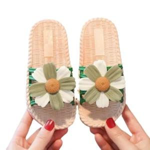 Girls Cute Cool Slippers Outside Indoor Children’s Slippers Kids Summer Home Bathing Anti slip Sandals Princess Soft Sole Shoes