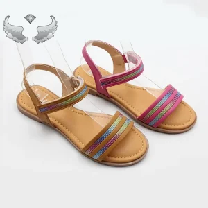 Girls Fashion Kids Sandals Soft Sole Open Toe Breathable School Outdoor Casual Sweet Princess Sandals
