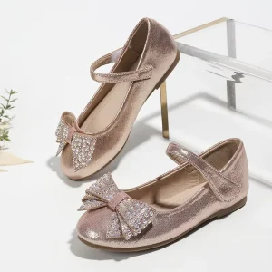 Girls Flat Shoes Party Dress Shoes for Kids