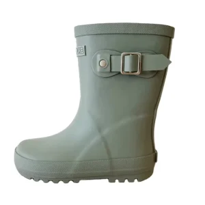 Girls Kids Light Weight Lighted Autumn Winter Rubber Boots Neoprene Natural Rain Boots