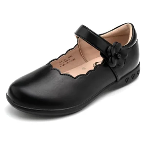 Girls Mary Jane Flats School Uniform Oxford Shoes TPR Midsole PU Lining for Little Big Kids Church Music Recitals