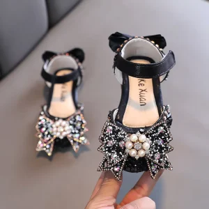 Girls’ Princess Shoes Cute Butterfly Fashion Children’s Crystal Shoes Mix Children’s Shoes