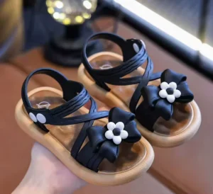 Girls Sandals Summer Children’s Fashion Soft Bottom Princess Shoes Little Girl Baby Shoes