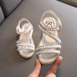Girls’ Sandals Summer New Children’s Shoes Soft Bottom Non-slip Girls Beach Sandal Shoes