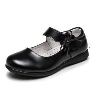 Girls School Shoes Kids Casual Walking Shoes Genuine Leather Children Fashion Dress Shoes