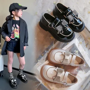 Girls Shoes Children Bow Princess Dress Baby Girls Autumn Spring Shoes