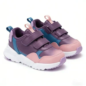 Girls’ Sneakers All PU Kids Autumn Student Running Shoes Upper Children’s Sneakers for Girls