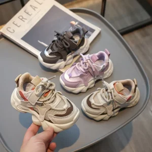 Girls’ Sports Shoes Soft Sole Children’s Shoes Sneakers