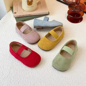 Girls’ Summer Dance Performance Shoes Cute Candy Colors
