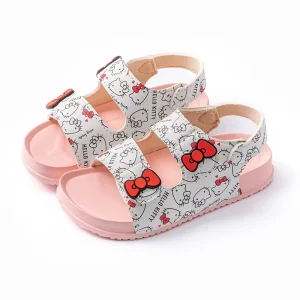 Girls Summer EVA Sandals Breathable Outdoor Slippers Soft Insole Light Weight Slip On Closure for Kids for Autumn