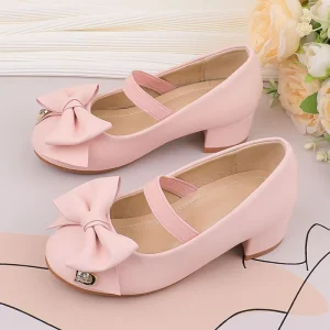 GirlsKids Dance Shoes MaryJane Pumps Dress Shoes Anti-Slippery Comfortable Durable Lightweight Fashionable Design for Party School