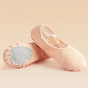 Good Quality Popular Trainingwear pink Canvas Dance Ballet Shoes for Kids Adult