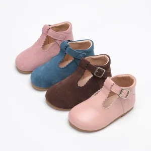 Guangzhou Manufacturer Kids Dress Ballet Flats Hard Sole Toddler Girl Summer Shoes