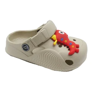 HEVA Anti Slip PVC Summer Clogs & Mules Unisex Custom Logo Garden Clogs Shoes Flat Kids Summer Sandals Custom Clogs
