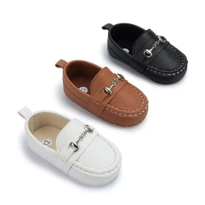 HO Fashion Casual Baby Boy Infant Moccasins First Walker Toddler Baby Loafer Shoes