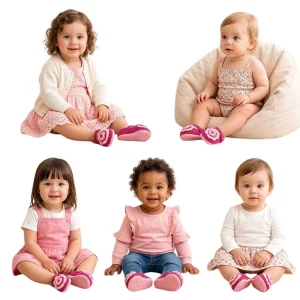 Handmade Crochet Unisex Baby Sandals Open Toe Knit Crib Shoes Slip On Ankle Strap Soft Breathable Newborn Infant Shoes