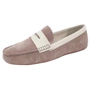 Hard wearing Children Leather Loafers Stylish Kids Casual Suede Shoes
