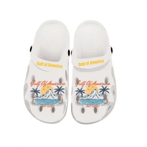 Hello Sport Custom Design Men Clogs Sandals Gulf of America Custom Clog Shoes Kids Unisex Printed Clogs Men Gardening Shoes