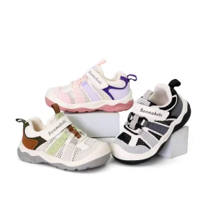 High Quality Anti-slip Kids Children Sports Sneakers Summer Mesh Running Shoes
